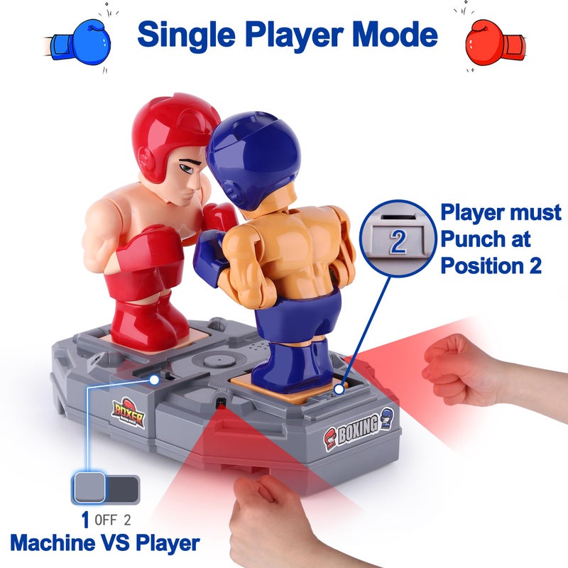 iPlay, iLearn Electronic Boxing Toys, RC Fighting Robots, Kid Board Games, Wrestling Battle Bots, Interactive Punching Boxer, Indoor Sports Playset, Cool Birthday Gift 3 4 5 6 7 8-12 Year Old Boy Teen - Image 2